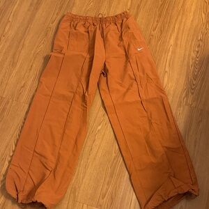 Nike Rust Orange Athletic Pants